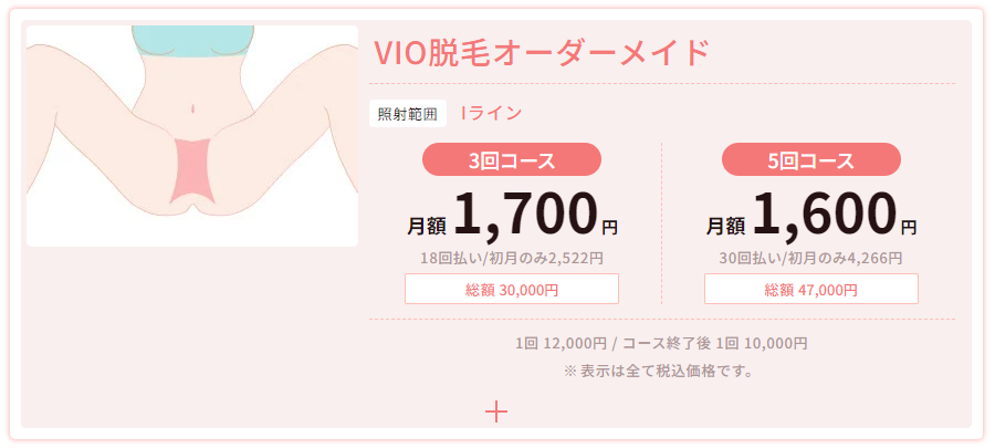 TCB VIOオーダーメイドI